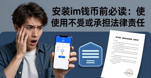 安装im钱包前必读：使用不当或承担法律责任