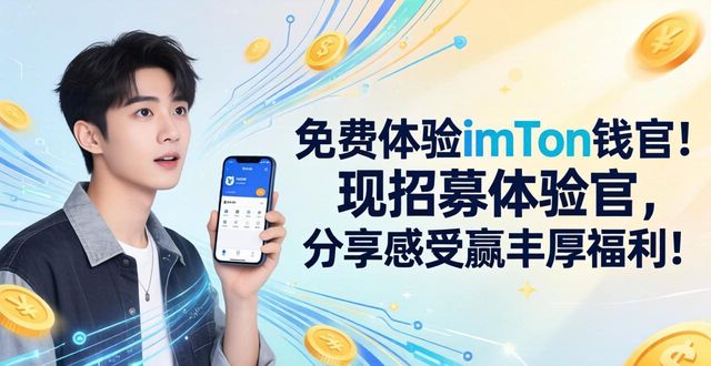 免费体验imToken钱包！现招募体验官，分享感受赢丰厚福利！
