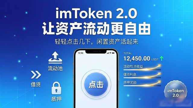 imToken 2.0让资产流动更自由，你的币真的活起来了