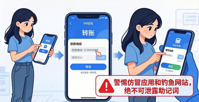 im钱包手机在线充值提现全攻略