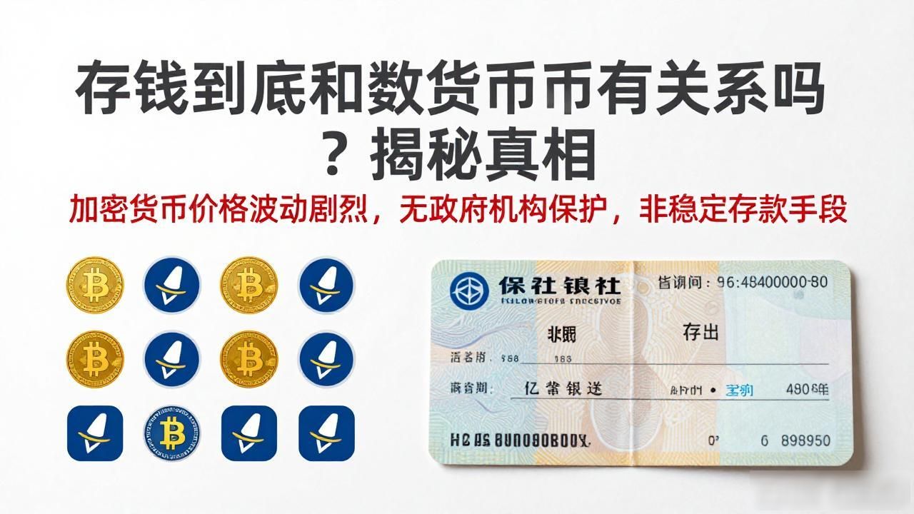 存钱到底和数字货币有关系吗？揭秘真相