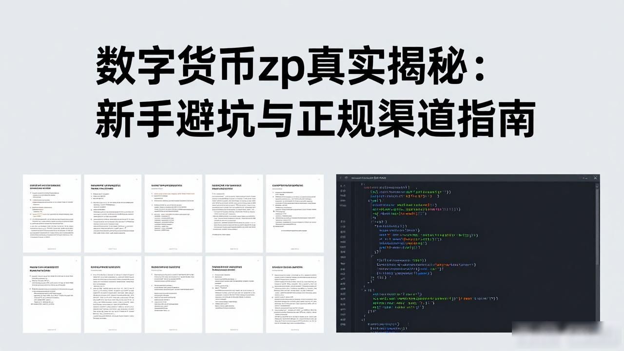 数字货币zp真实揭秘:新手避坑与正规渠道指南