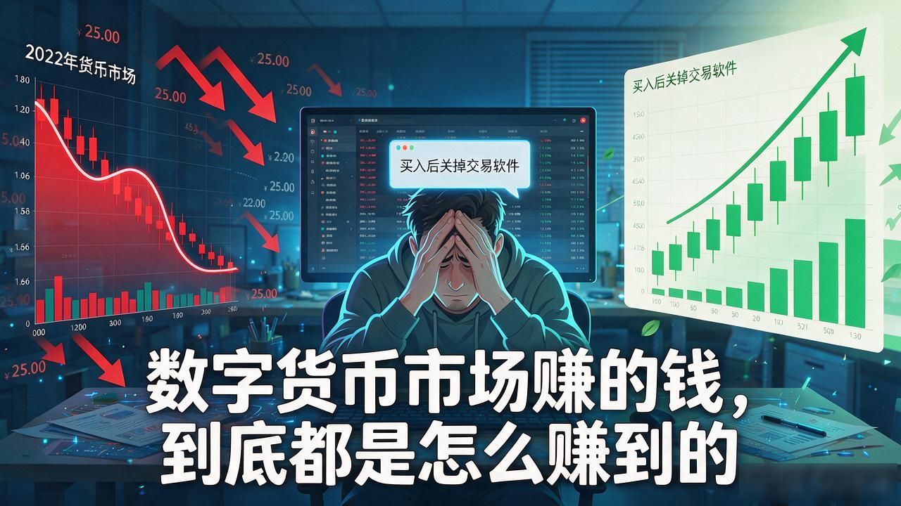 数字货币市场赚的钱，到底都是怎么赚到的