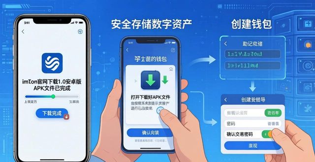 imToken官网下载1.0安卓版:三步达成目标