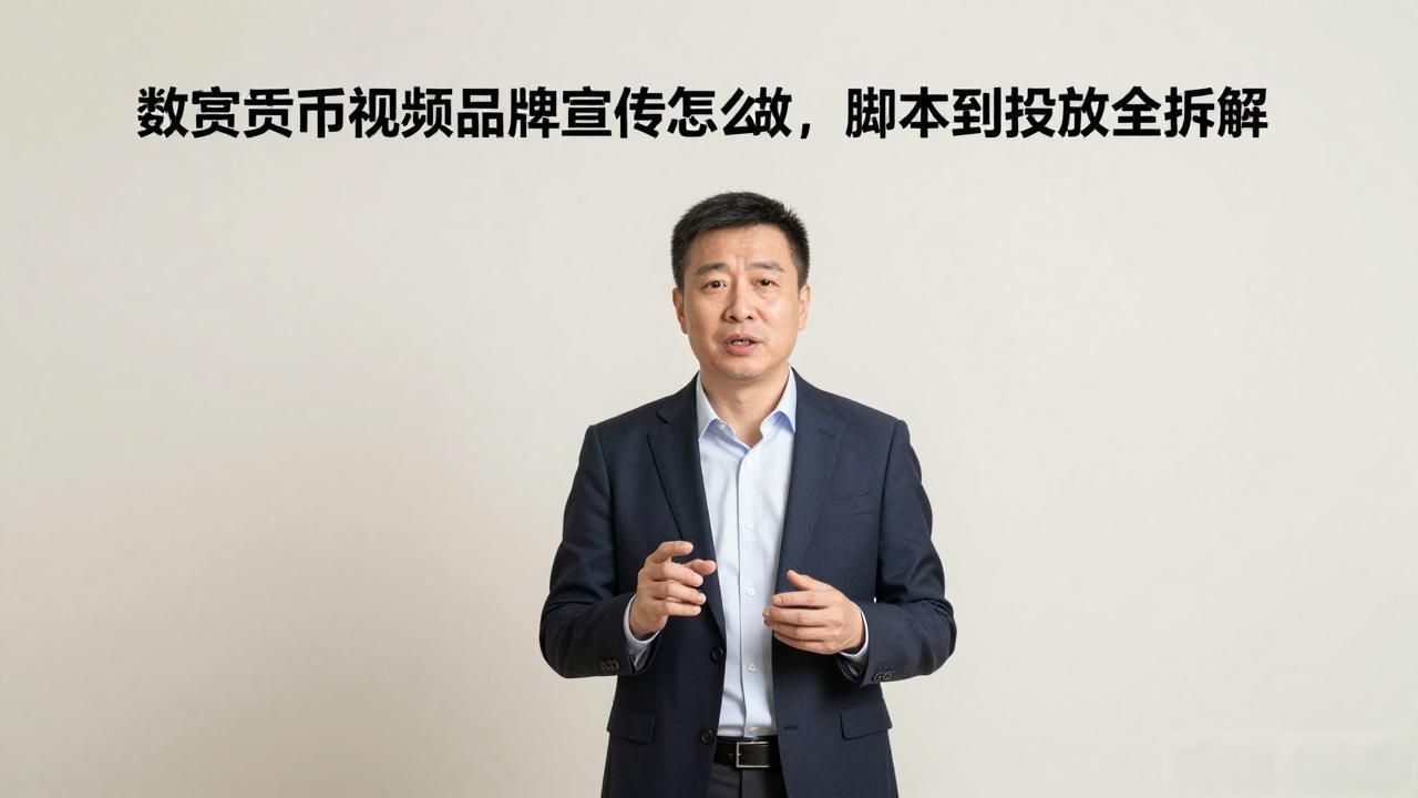 数字货币视频品牌宣传怎么做，脚本到投放全拆解